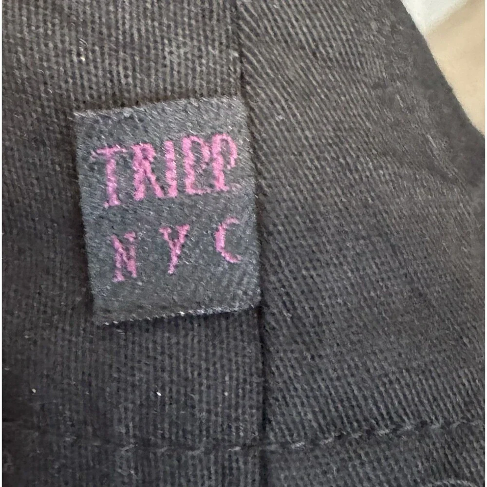 No offers Tripp NYC VTG Black & Purple Mini‎ Skirt Goth Dark Fairy Emo-girl M